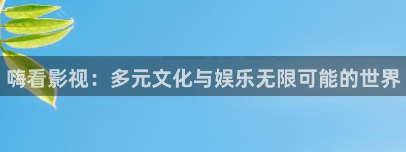 红桃影院网站：嗨看影视：多元文化与娱乐无限可能的世界